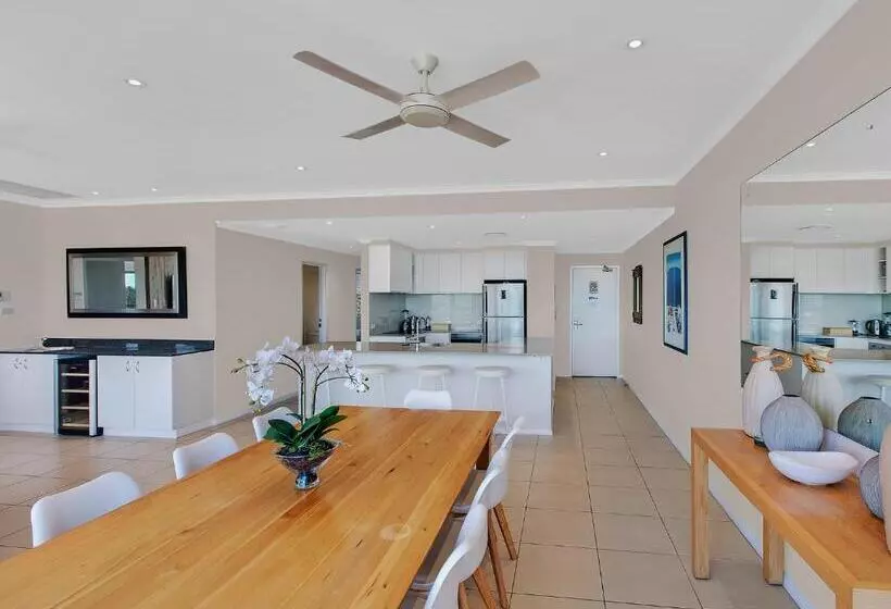 １ベッドルームペントハウスアパート, Avoca Palms Resort Apartments