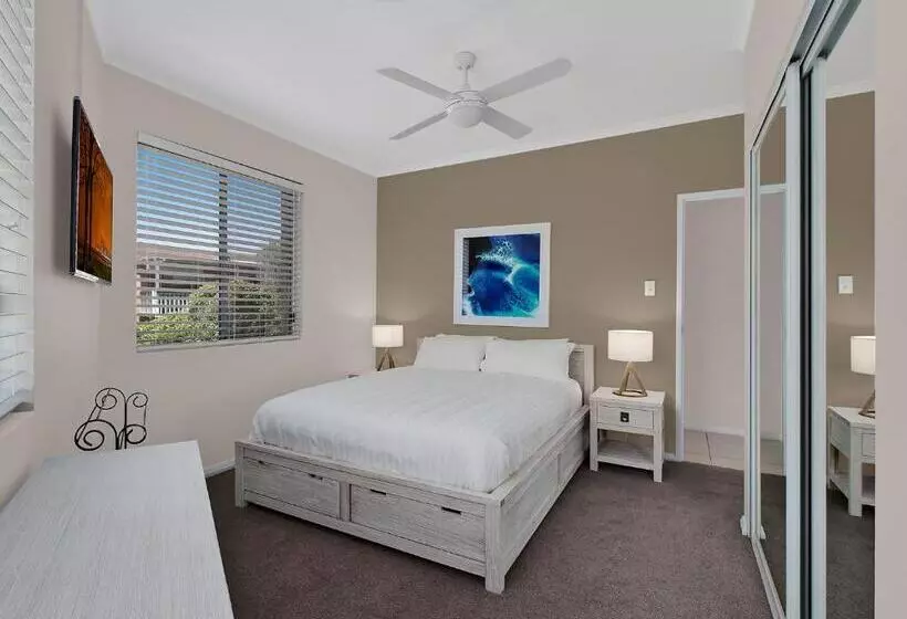 １ベッドルームペントハウスアパート, Avoca Palms Resort Apartments