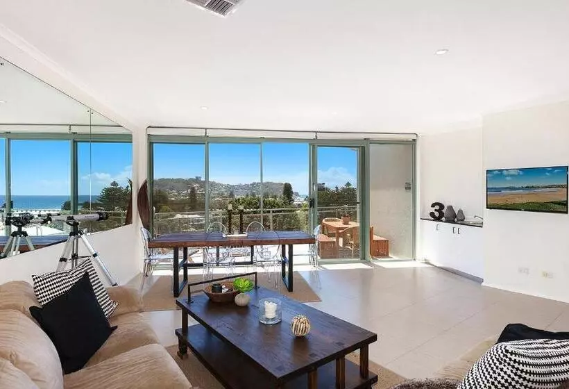 １ベッドルームペントハウスアパート, Avoca Palms Resort Apartments