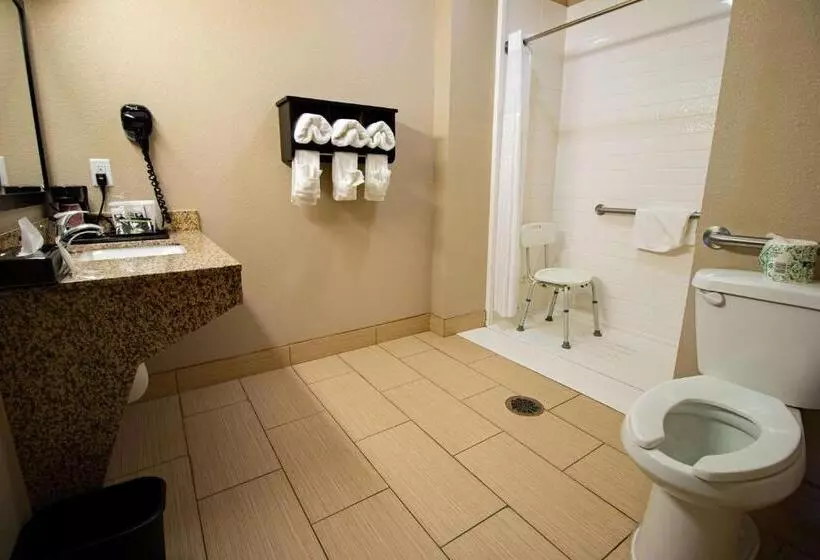 身障者適用スタンダードルーム, Surestay Plus Hotel By Best Western Owasso Tulsa North