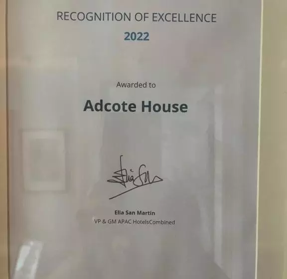 スタンダードルーム, Adcote House Exclusive For Adults
