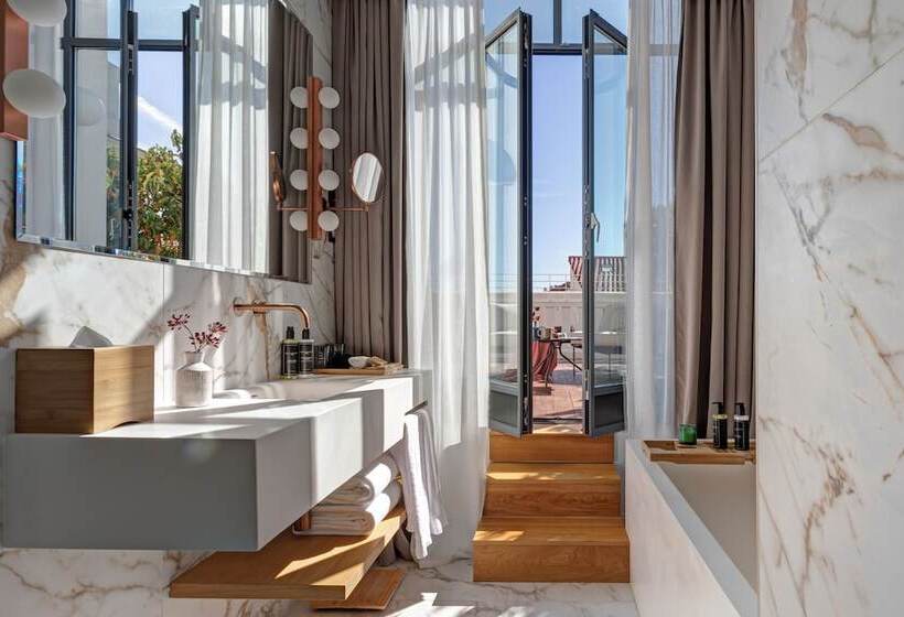 اتاق استاندارد با تراس, Umusic Hotel Madrid