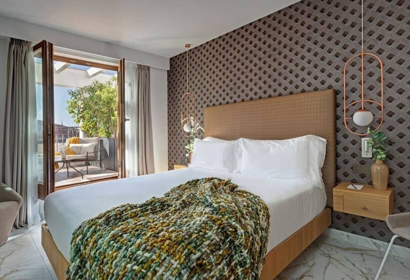 اتاق استاندارد با تراس, Umusic Hotel Madrid