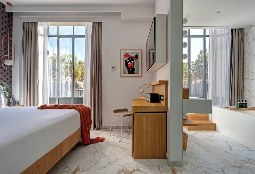 اتاق استاندارد با تراس, Umusic Hotel Madrid