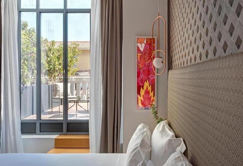 Premium room with terrace, Umusic Hotel Madrid