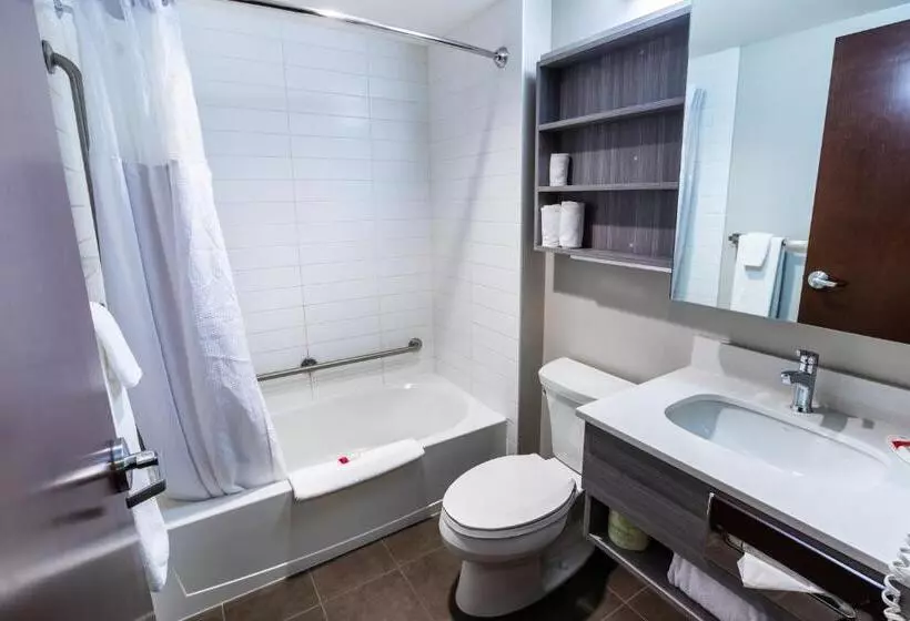 デラックスルーム, Microtel Inn & Suites By Wyndham Lloydminster
