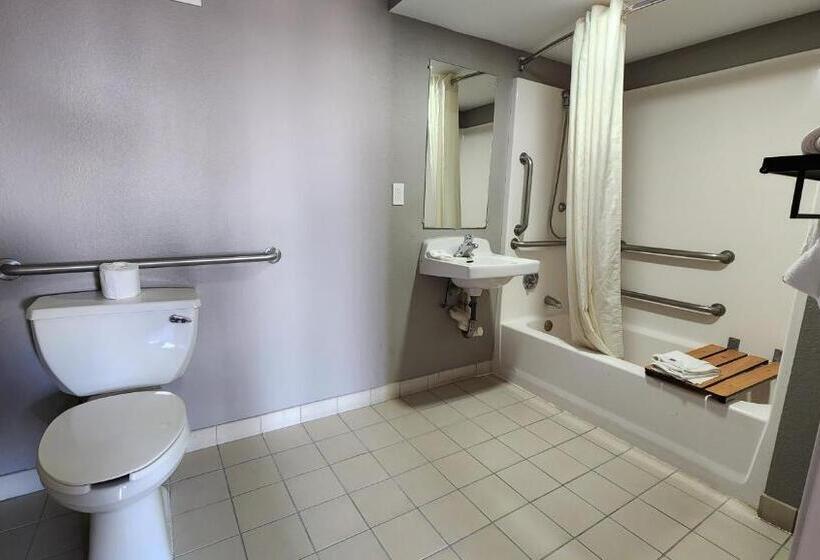 장애인을 위한 스탠다드 룸, Motel 6webster, Tx  Houston  Nasa Lake