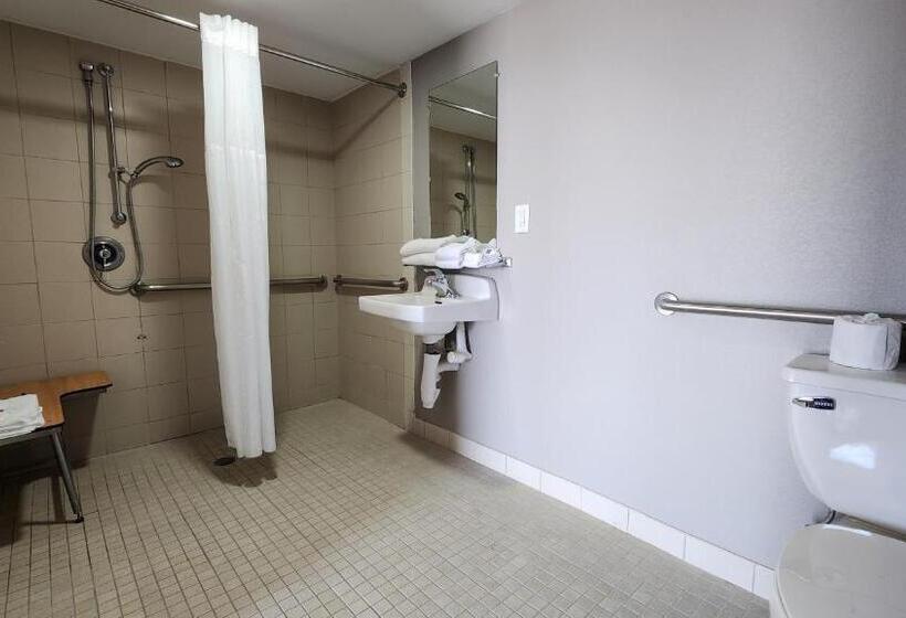 장애인을 위한 스탠다드 룸, Motel 6webster, Tx  Houston  Nasa Lake