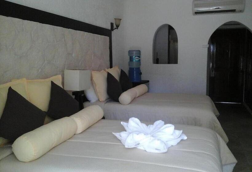 اتاق استاندارد با چشمانداز دریا, Club Akumal Caribe