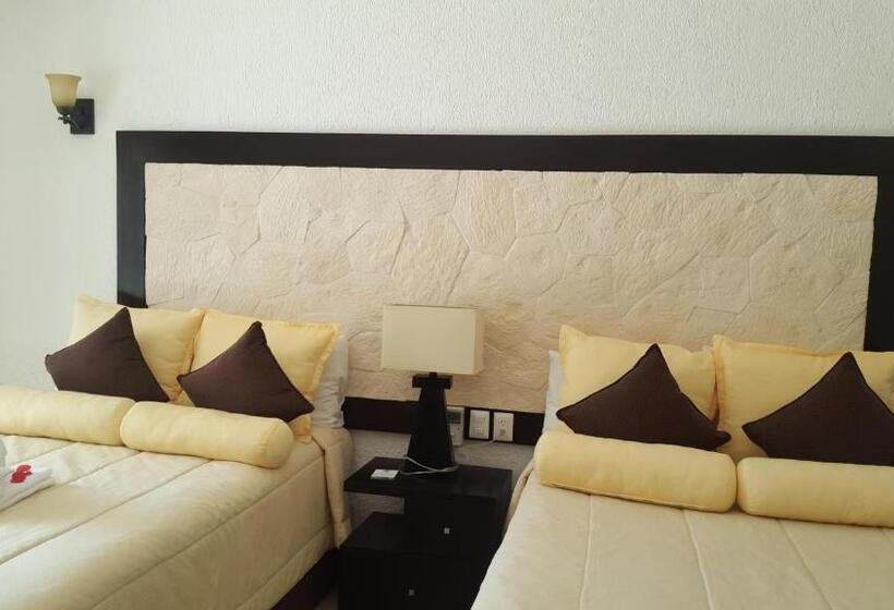 اتاق استاندارد با چشمانداز دریا, Club Akumal Caribe