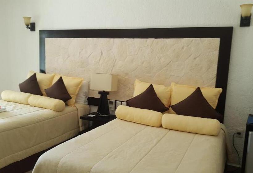 اتاق استاندارد با چشمانداز دریا, Club Akumal Caribe