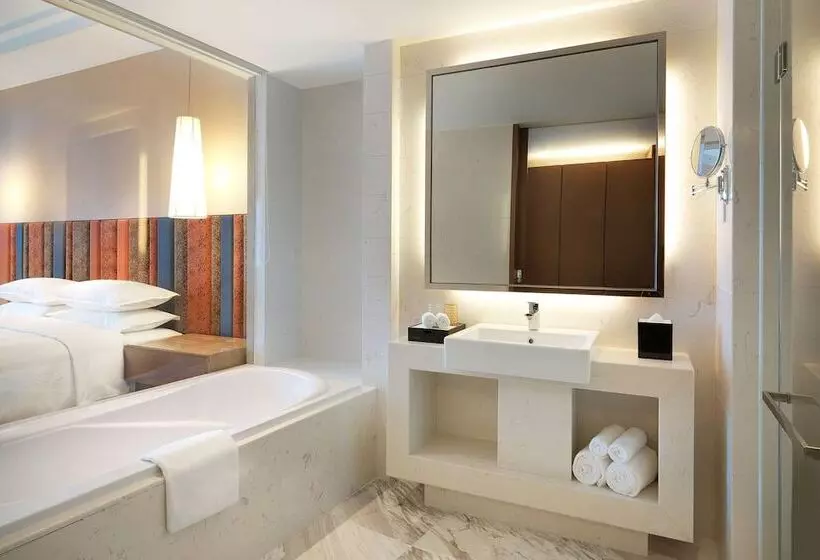 景色の見えるデラックスルーム, Four Points By Sheraton Bijie