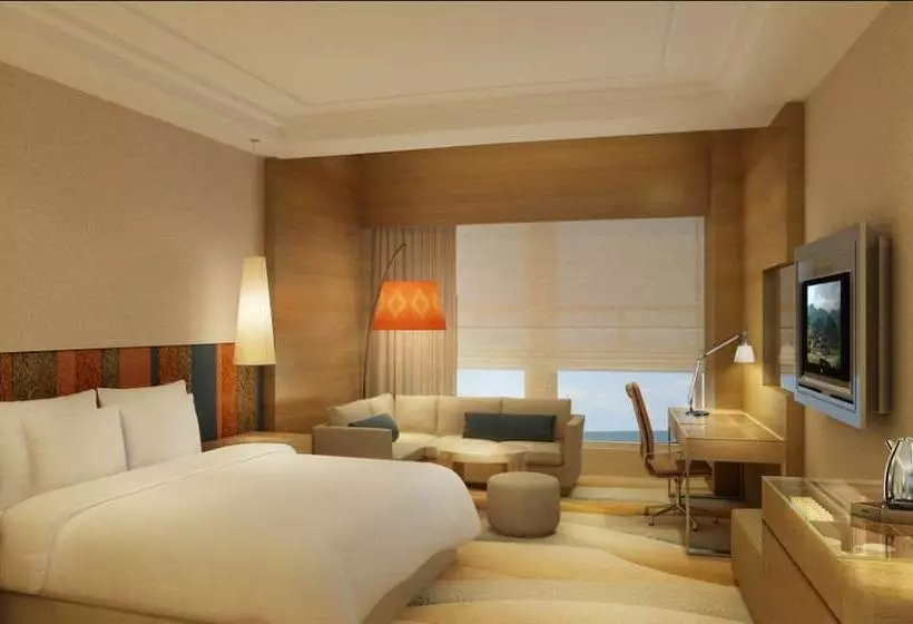 景色の見えるデラックスルーム, Four Points By Sheraton Bijie