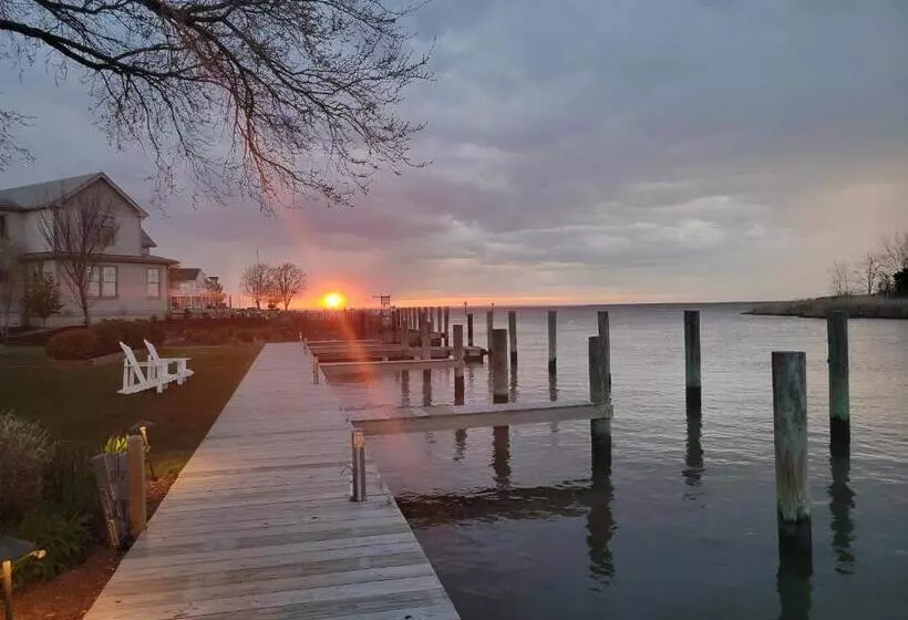 キングサイズベッドのデラックスルーム, The Tilghman Island Inn