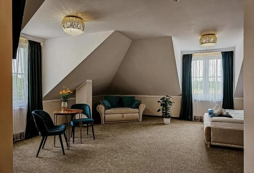 １ベッドルームのデラックスアパートメント, Pensjonat Miedziana Perła Lubin