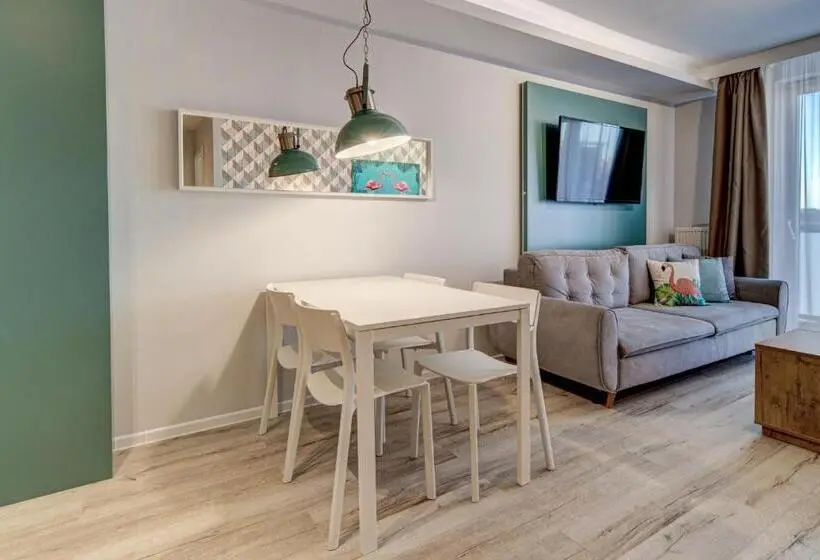 Deluxe-huoneisto 1 Makuuhuone, Apartamenty Rondo