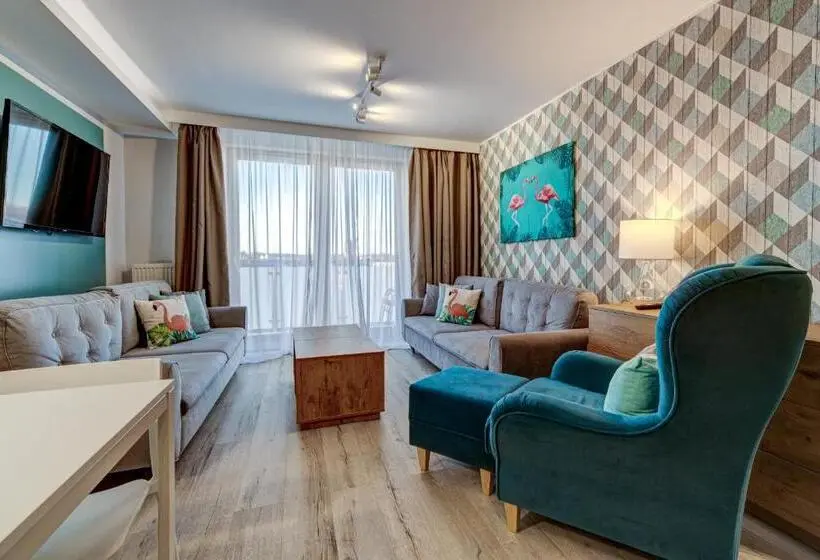 Deluxe-huoneisto 1 Makuuhuone, Apartamenty Rondo
