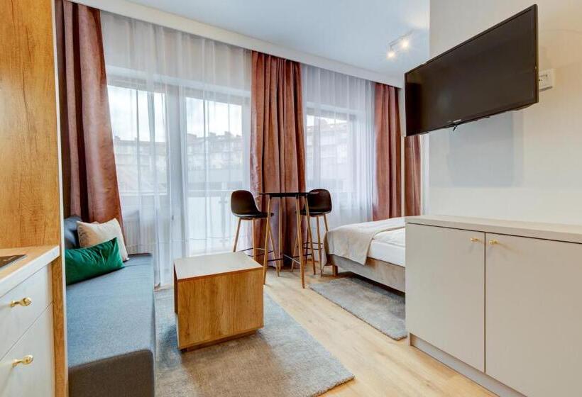 带1个卧室的公寓, Apartamenty Rondo