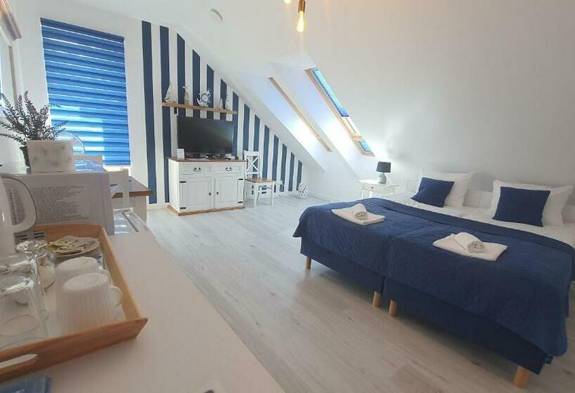 标准间带湖景, Villa Jachtowa