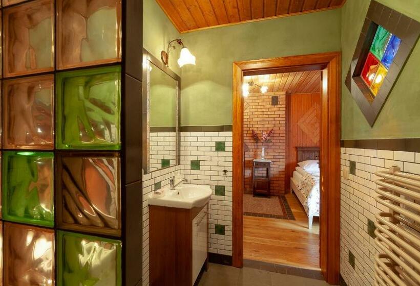 חדר סטנדרט נוף לגינה, Farma Lama Dom Gościnny