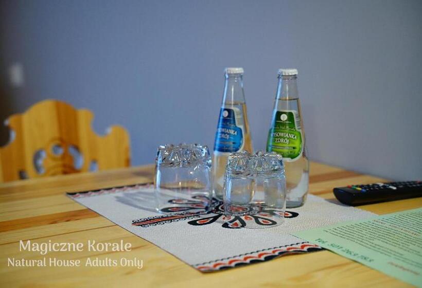 اتاق استاندارد چهارنفره با بالکن, Magiczne Korale   Kameralne Miejsce Na Odpoczynek Dla Dorosłych   Adult Only