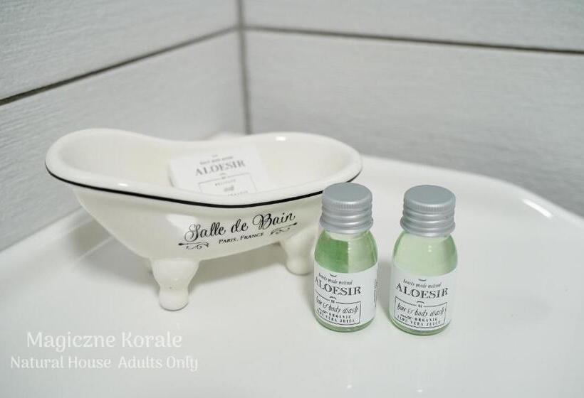 اتاق استاندارد چهارنفره با بالکن, Magiczne Korale   Kameralne Miejsce Na Odpoczynek Dla Dorosłych   Adult Only