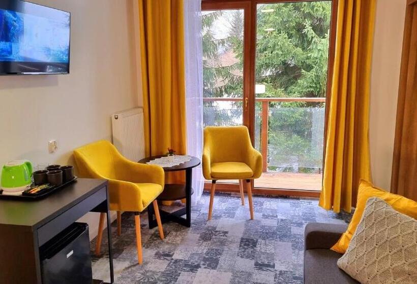 Superior suite mountain view, Rezydencja Barrettski