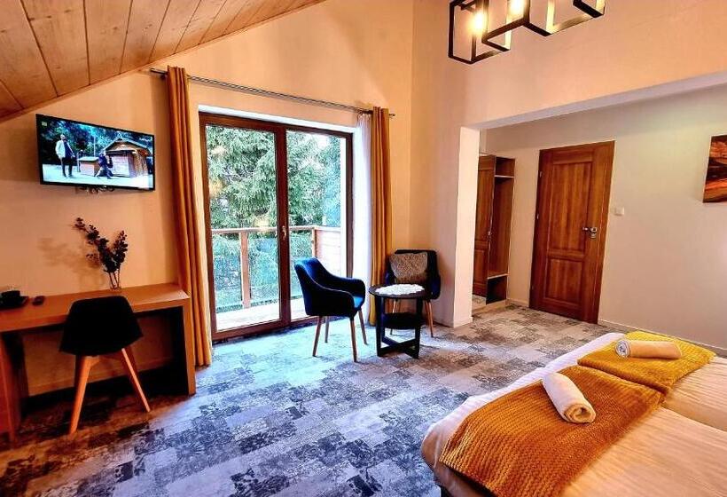 اتاق خانوادگی با چشم‌انداز کوه, Rezydencja Barrettski