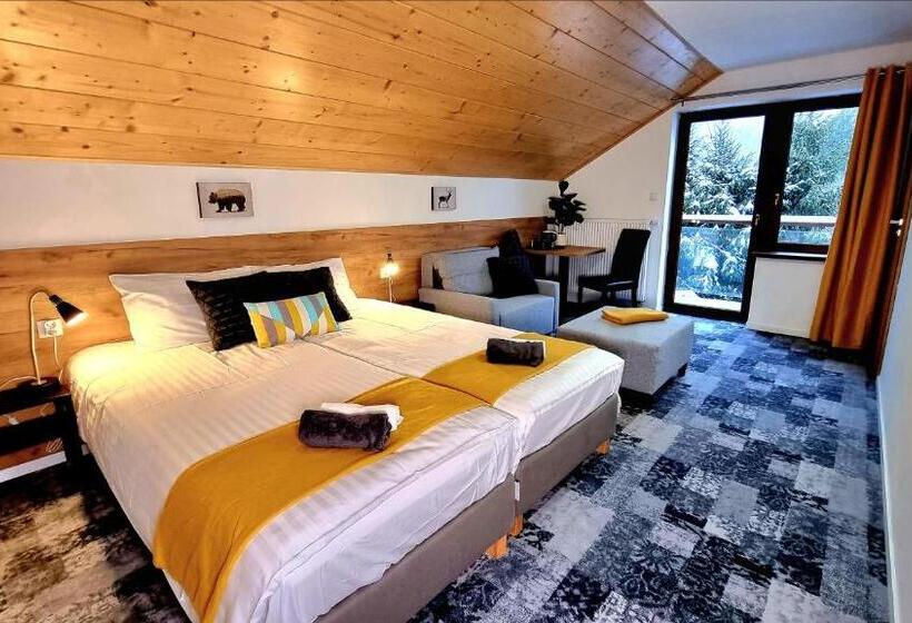 اتاق استاندارد با بالکن, Rezydencja Barrettski