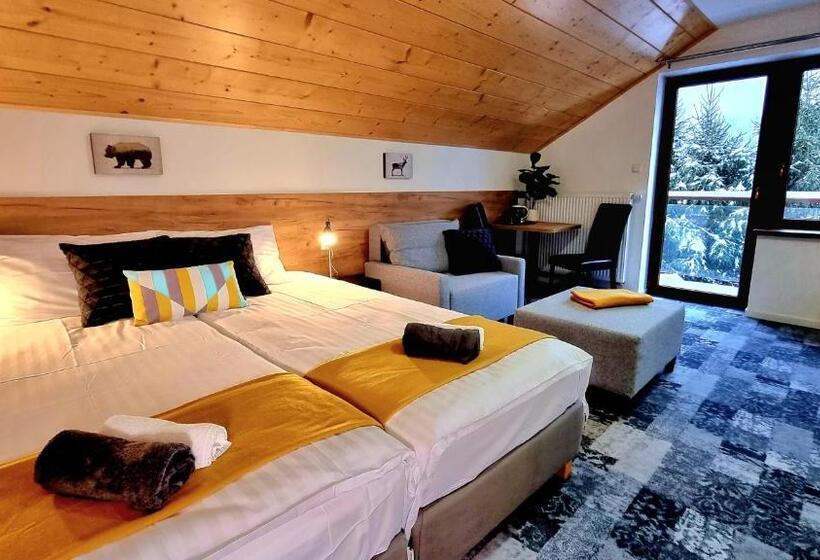 اتاق استاندارد با بالکن, Rezydencja Barrettski