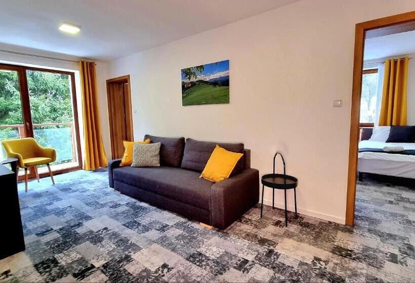 Superior suite mountain view, Rezydencja Barrettski