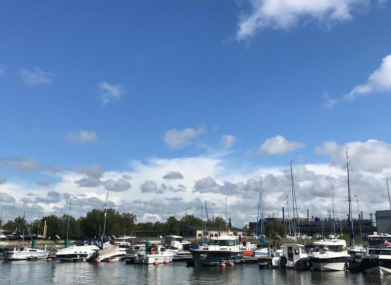 غرفة قياسية حمام مشترك, Noclegi Jachtklub Elbląg