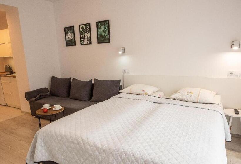 Апартаменты 1 Спальня с Террасой, Skalny Apartamenty, Pokoje