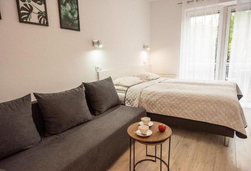 Апартаменты 1 Спальня с Террасой, Skalny Apartamenty, Pokoje