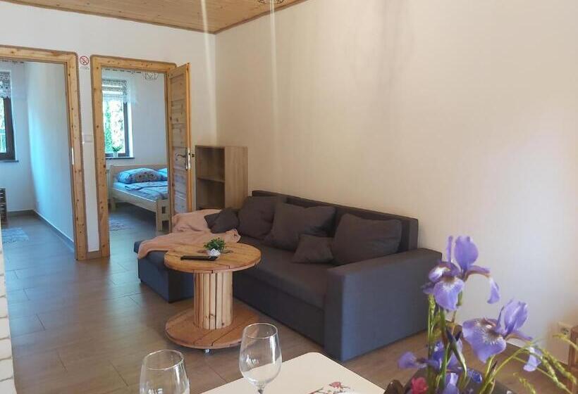 Апартаменты 1 Спальня с Террасой, Leśny Dwór Bieszczady   Sauna I Gorąca Balia