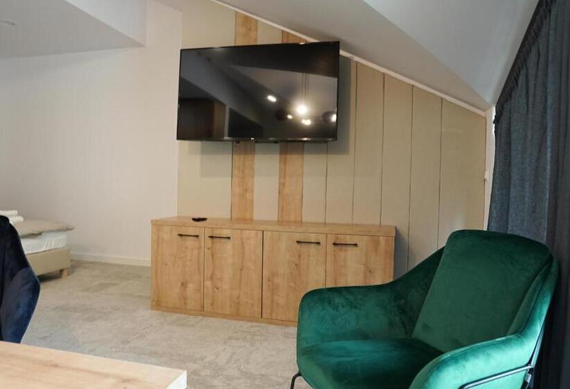 带1个卧室的豪华公寓, Szklane Lniane