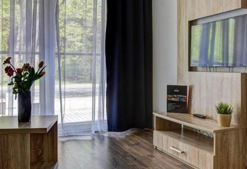 Huoneisto 2 Makuuhuonetta, Apartamenty W Marina Jastrzebia Gora