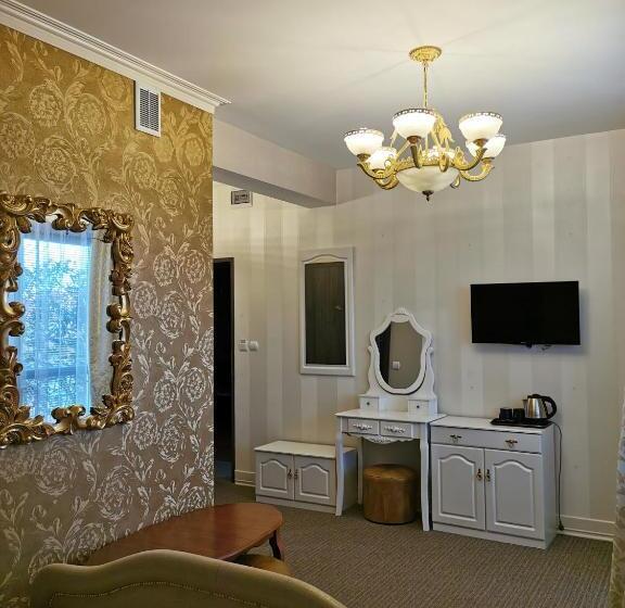 غرفة ديلوكس مزودة بشرفة, Rezydencja Pod Pieprzówkami