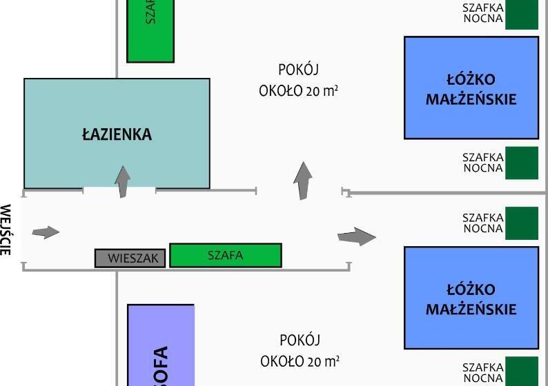 آپارتمان 2 خوابه, Arena Slonca