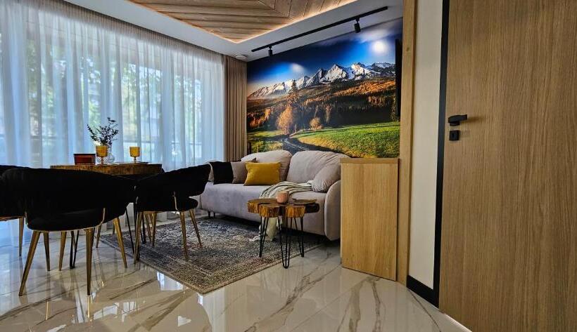 Апартаменты 1 Спальня с Балконом, Vip Apartamenty Chałubińskiego Apart
