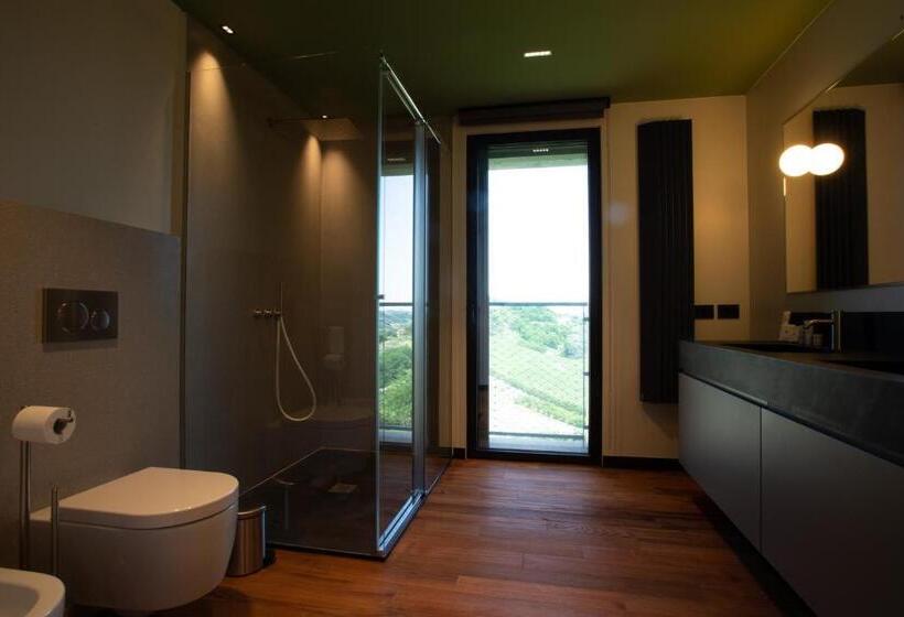 디럭스 룸 킹사이즈 침대, Ca  Del Profeta Ristorante & Relais