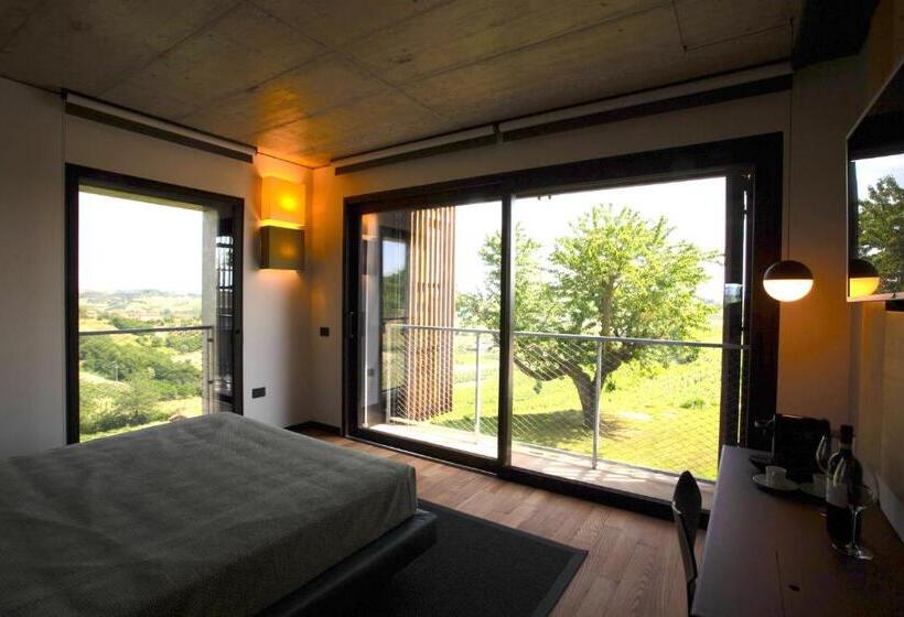 디럭스 룸 킹사이즈 침대, Ca  Del Profeta Ristorante & Relais