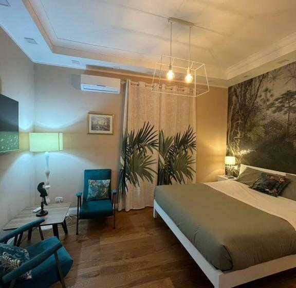 חדר סטנדרט עם מרפסת, B&b Caffè Retro’