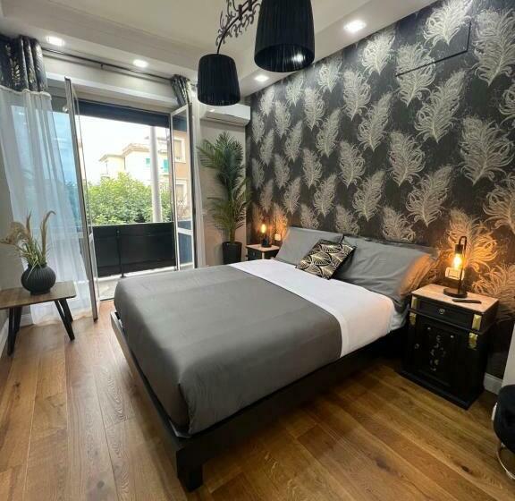 חדר סטנדרט עם מרפסת, B&b Caffè Retro’