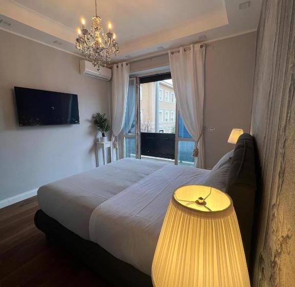 חדר סטנדרט עם מרפסת, B&b Caffè Retro’