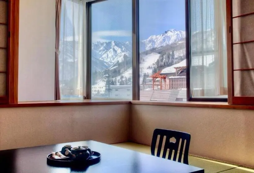 Standard-huone Jaettu Kylpyhuone, Hakuba Onsen Ryokan Shiroumaso