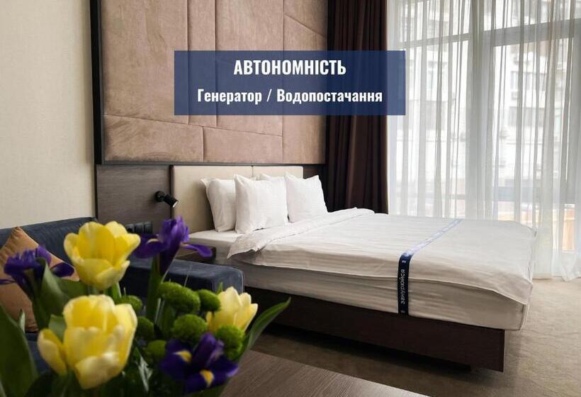 سوئیت با تخت بزرگ, Ribas Rooms Odesa