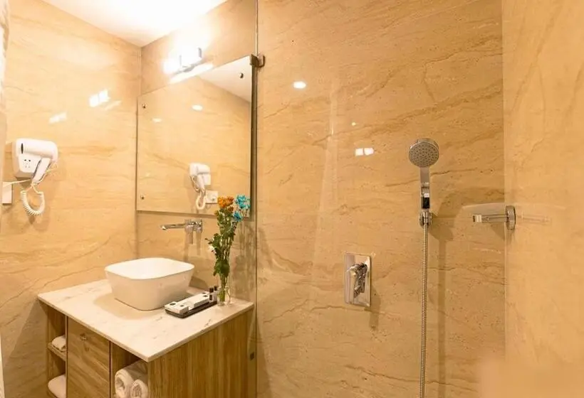 Deluxe-huone Allasnäkymä, The Verda De Miranda Resort Morjim North Goa