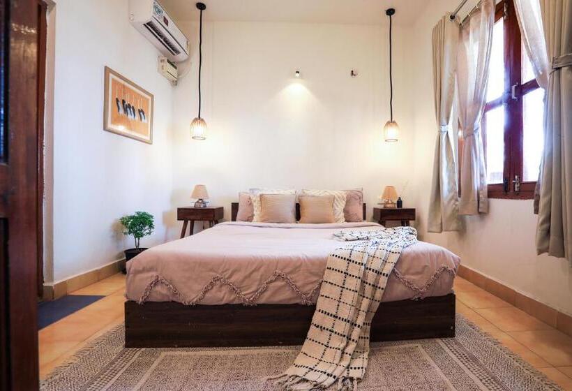 Villa 1 Makuuhuone, Woodpegger By The Beach, Mandrem