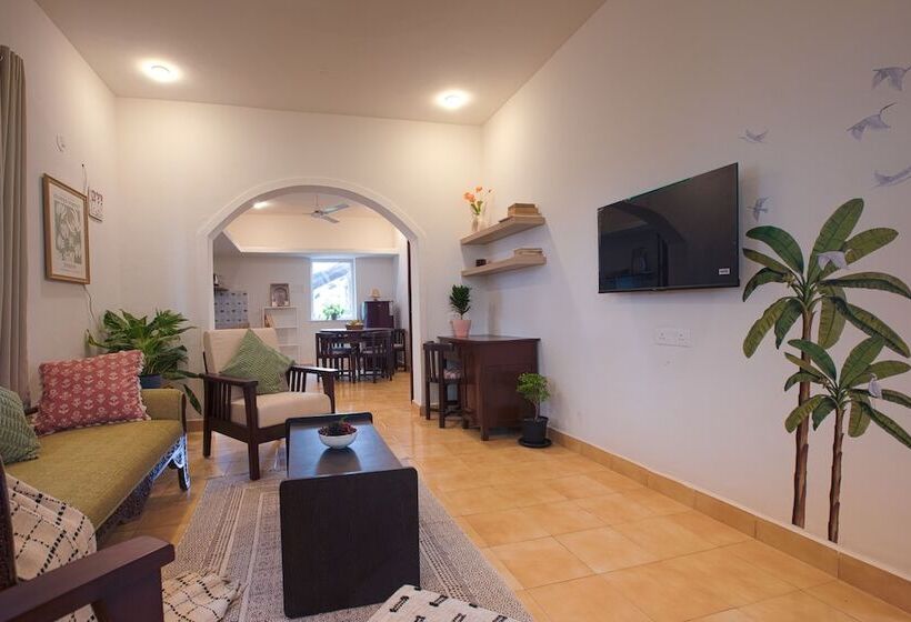 Villa 1 Makuuhuone, Woodpegger By The Beach, Mandrem